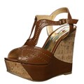 Luichiny Women's 'New Moon' Biscuit Wedge Sandals