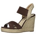 Sam & Libby Women's 'Chammy' Dark Brown Espadrille Sandals