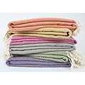 Nine Space Herringbone Bamboo Throw