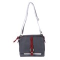 Del Cesca 'Mellow' Top Zip Crossbody Bag