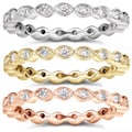 14k Gold 1/3ct TDW Stackable Diamond Eternity Ring