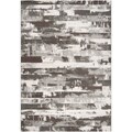 Meticulously Woven Black Streyay Abstract Rug (7'10 x 10')