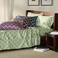 Charleston Queen/ King/ Cal King-size Dark Microfiber Sheet Set