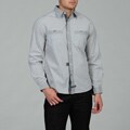 English Laundry Men's Black Woven Shirt