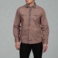 English Laundry Men's Rust Floral Woven Shirt
