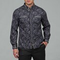 English Laundry Men's Floral Woven Shirt