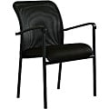 Black Steel Office Visitor's Chair