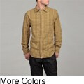 Canterbury of New Zealand Men's Checkered Woven Shirt