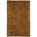 Flux-woven Gold Shag Rug (3'6 x 5'6)