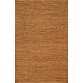 Hand-woven Gold Hemp Rug (3'6 x 5'6)