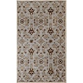 Hand-tufted Ashwood/ Ivory Wool Rug (9'6 x 13'6)