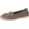 Refresh by Beston Women's 'Lala' Taupe Canvas Flats