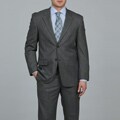Alfani Men's Charcoal Two-button Wool Suit