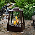 Real Flame 'Sierra' Copper Finish Fireplace