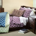 Charleston 2-piece Twin-size Dark Duvet Cover Set