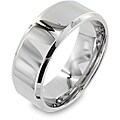 Stainless Steel Flat Band Ring