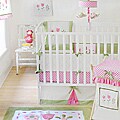 My Baby Sam Tickled Pink 4-piece Crib Bedding Set