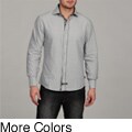 English Laundry by Scott Weiland Men's Striped Woven Shirt
