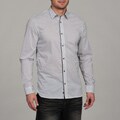 Buffalo by David Bitton Men's White/Harbor Combo Woven Shirt