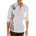 191 Unlimited Men's Grey Screen Print Shirt