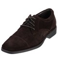 Calvin Klein Men's 'Billy' Dark Brown Suede Oxfords