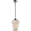 Landmark Lighting Schoolhouse 1-light Chrome Pendant