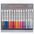 American Crafts Glitter Markers Extreme Value Pack (18 Count)