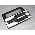 Ferrecci Men's Dark Gray Suspenders
