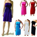 Tabeez Women's Seamless Stretch Tube Dress