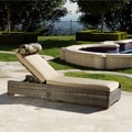 Resort Collection Weathered Grey Outdoor Chaise Lounger