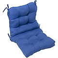Aqua Blue Outdoor Seat/Back Chair Cushion