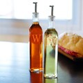 Custom Engraved Oil & Vinegar Cruet Bottles