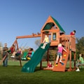 Swing-N-Slide Willows Peak Wood Complete Swing Set