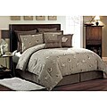 Key West Taupe 6-piece Full-size Comforter Set