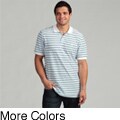 Chaps Men's Fine Striped Polo Shirt