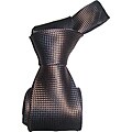 Dmitry Men's Brown Textured Italian Silk Tie