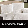 Madison Park Catalina Cotton 4-piece Full/Queen Duvet Cover Set