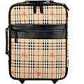 Burberry 3638356 Haymarket Check Carry-on Suitcase
