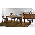Stella Cocoa Finish 7-piece Dining Set