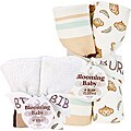 Trend Lab Bib and Burp Cloth Set in Morgan the Monkey