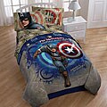 Captain America Twin-size 4-piece Bed in a Bag with Sheet Set
