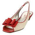 AK Anne Klein 'Jadon' Women's Bow Slingback Flats