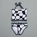 Pink Platinum Big Girl's Polka Dot Tankini Swimsuit