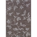 Solano Grey/ Grey Transitional Area Rug (8' x 10')