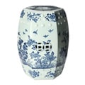 Tree Motif Ceramic Garden Stool (China)