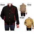 Hudson Outerwear Men's Cotton Twill Varsity Jacket