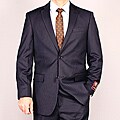 Giorgio Fiorelli Men's Navy Stripe Suit