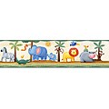 RoomMates Jungle Adventure Peel and Stick Border Decal