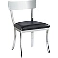 Sunpan Maiden Metal Black Dining Chairs (Set of 2)