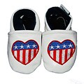 American Heart Soft Sole Leather Baby Shoes